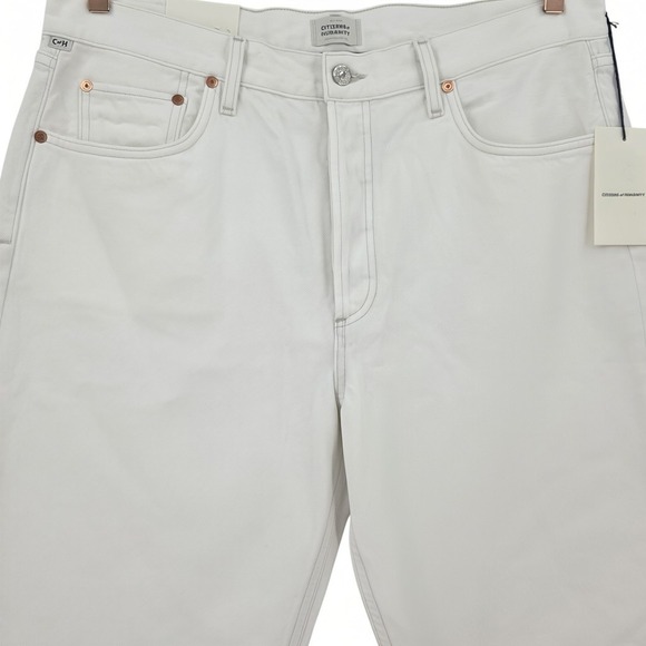 Citizens of Humanity Womens 32 Devi Low Slung Baggy Buttonfly Jeans in Tart NWT - Picture 3 of 16